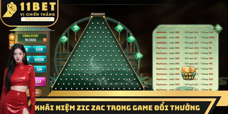 Khái niệm Zic Zac trong game đổi thưởng