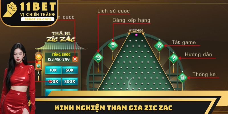Kinh nghiệm tham gia zic zac