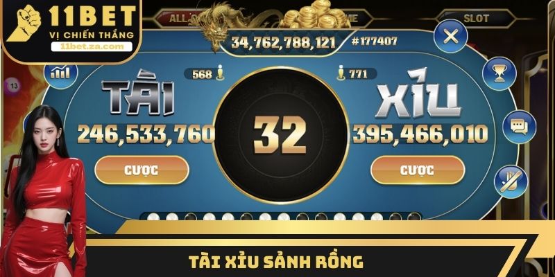 tài xỉu sảnh rồng