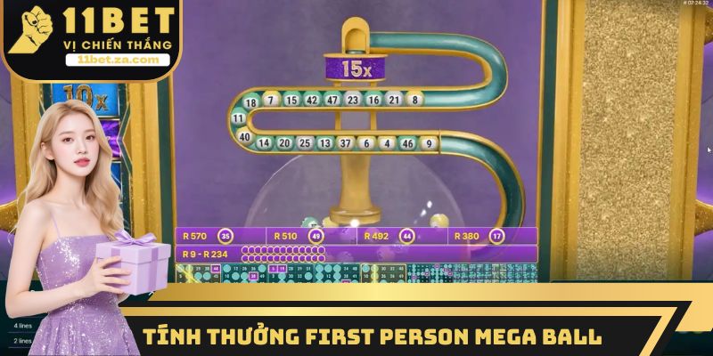 Tính thưởng First Person Mega Ball
