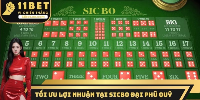Tối ưu lợi nhuận tại Sicbo đại phú quý